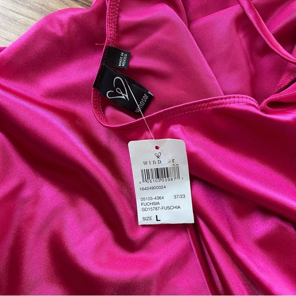 Windsor Satin Mini Dress - Picture 4 of 6